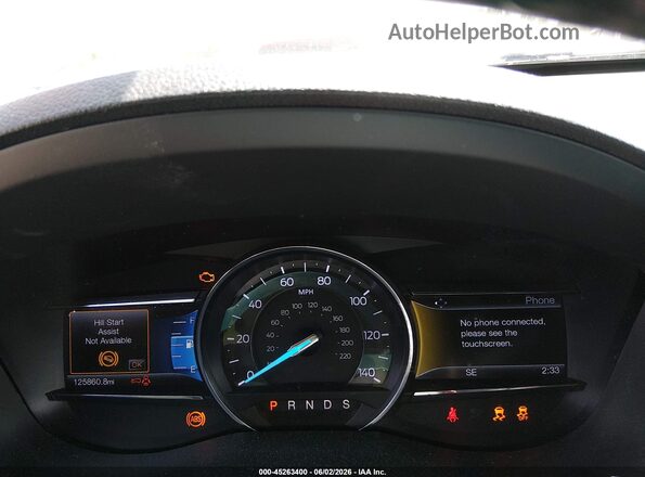 1FM5K8F85GGA93770 2016 FORD EXPLORER Silver Vista de los asientos traseros