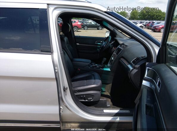 1FM5K8F85GGA93770 2016 FORD EXPLORER Silver Vista interior delantera