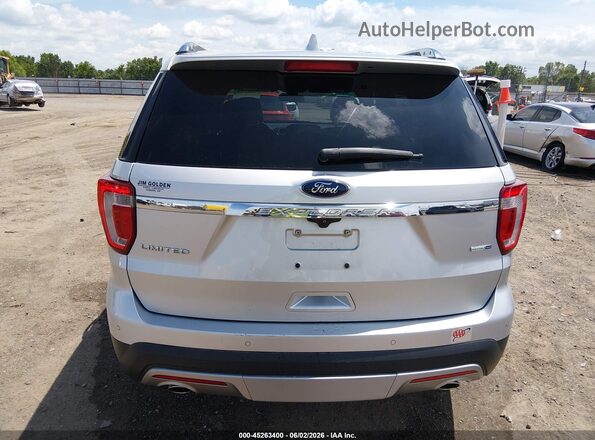 1FM5K8F85GGA93770 2016 FORD EXPLORER Silver 
