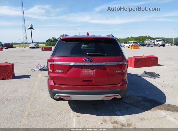 1FM5K8F85HGA11523 2017 FORD EXPLORER Burgundy 