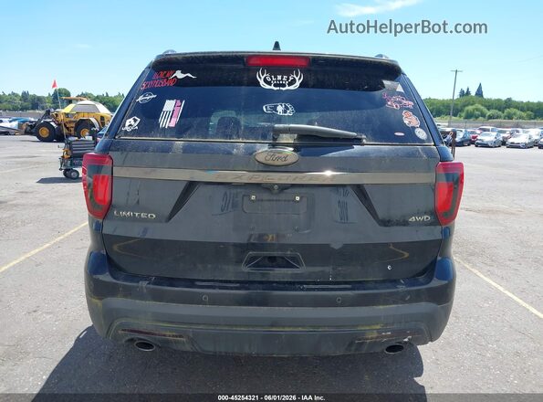 1FM5K8F85HGC38680 2017 FORD EXPLORER Black 