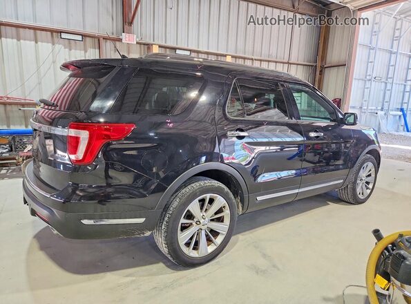 1FM5K8F85KGA91834 2019 FORD EXPLORER Black Rear right