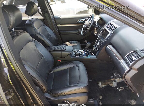 1FM5K8F86GGA32105 2016 FORD EXPLORER Черный Вид салона спереди