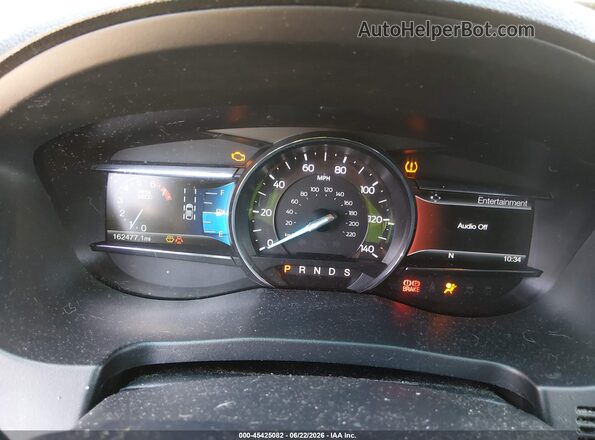 1FM5K8F86GGA32105 2016 FORD EXPLORER Черный Вид задних сидений