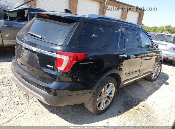 1FM5K8F86GGA32105 2016 FORD EXPLORER Черный Задняя правая четверть