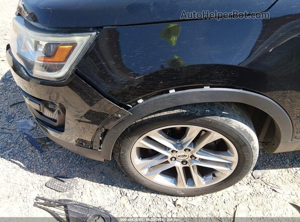 1FM5K8F86GGA32105 2016 FORD EXPLORER Черный Вид спереди