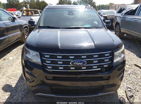 1FM5K8F86GGA32105 2016 FORD EXPLORER Черный Вид щитка приборов