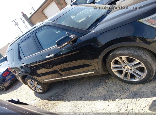 1FM5K8F86GGA32105 2016 FORD EXPLORER Черный Вид задней части салона