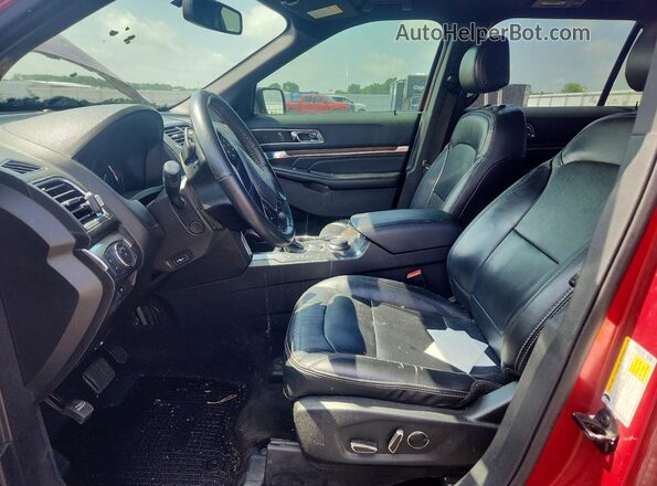 1FM5K8F86GGA43945 2016 FORD EXPLORER Red Սալոնի դիմացի տեսք