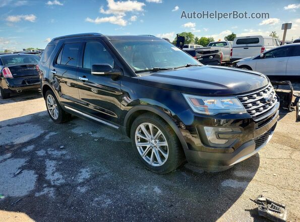 1FM5K8F86GGA45971 2016 FORD EXPLORER Black 