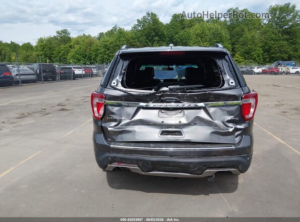 1FM5K8F86JGA15408 2018 FORD EXPLORER Gray 