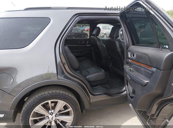 1FM5K8F86JGA15408 2018 FORD EXPLORER Gray Вид наклейки з VIN-кодом