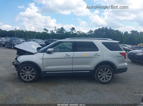 1FM5K8F87GGC06991 2016 FORD EXPLORER Silver Вид задньої частини салону