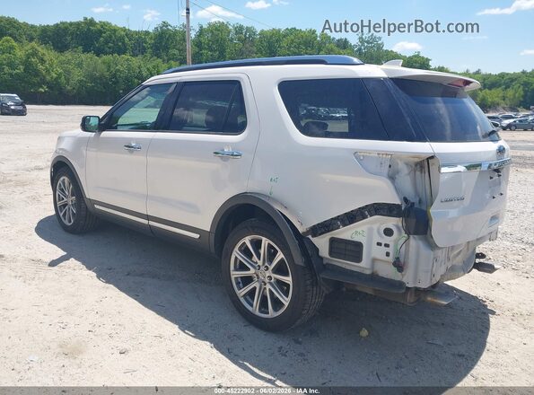 1FM5K8F87GGD08260 2016 FORD EXPLORER White უკანა მარცხენა