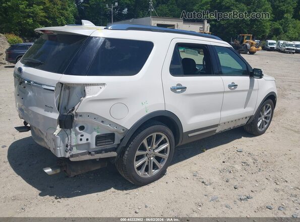 1FM5K8F87GGD08260 2016 FORD EXPLORER White უკანა მარჯვენა