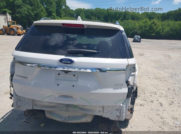 1FM5K8F87GGD08260 2016 FORD EXPLORER White წინა ხედი