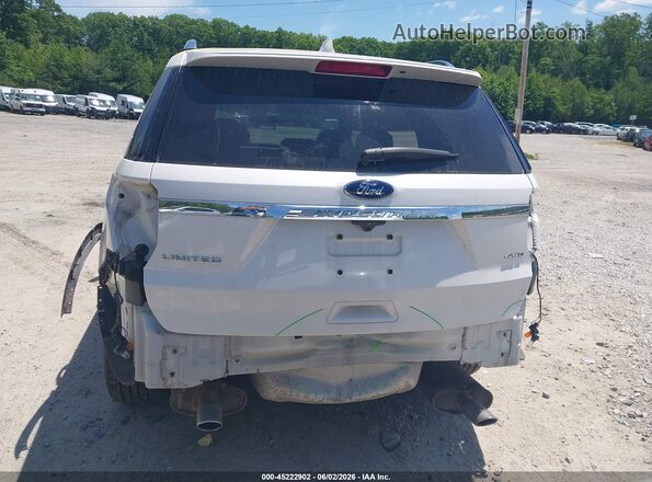 1FM5K8F87GGD08260 2016 FORD EXPLORER White 