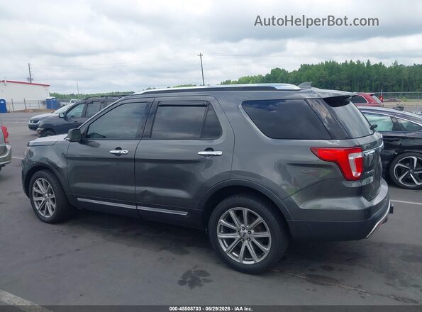 1FM5K8F87GGD35782 2016 FORD EXPLORER Gray Панорамний вид салону 360°