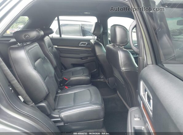 1FM5K8F87GGD35782 2016 FORD EXPLORER Gray Вид наклейки з VIN-кодом