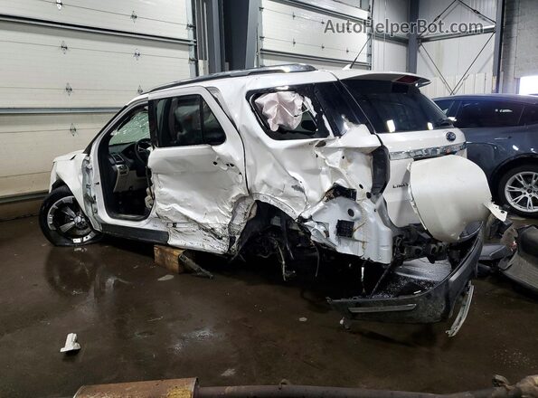 1FM5K8F87JGC86395 2018 FORD EXPLORER Белый Задняя левая четверть
