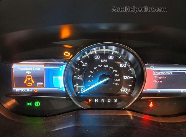 1FM5K8F88HGC23722 2017 FORD EXPLORER Серебряный Вид щитка приборов