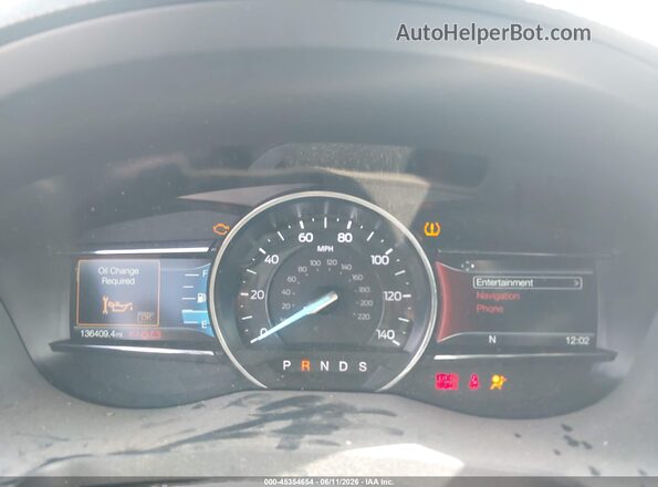 1FM5K8F88JGA69700 2018 FORD EXPLORER Black Vista de los asientos traseros