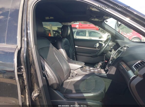 1FM5K8F88JGA69700 2018 FORD EXPLORER Black 