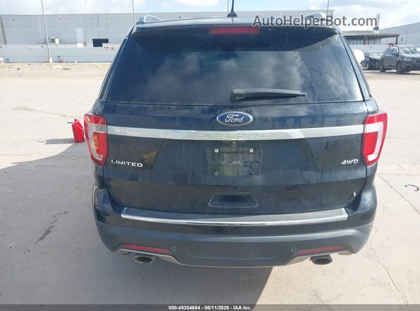 1FM5K8F88JGA69700 2018 FORD EXPLORER Black 