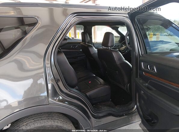 1FM5K8F88KGB11851 2019 FORD EXPLORER Серый Вид наклейки с VIN-кодом