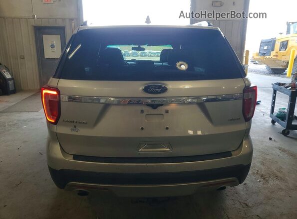 1FM5K8F89GGA29800 2016 FORD EXPLORER Silver უკანა ხედი