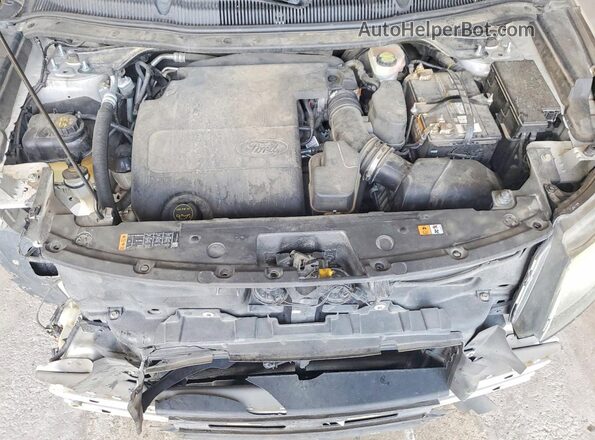 1FM5K8F89GGA29800 2016 FORD EXPLORER Silver უკანა სალონის ხედი