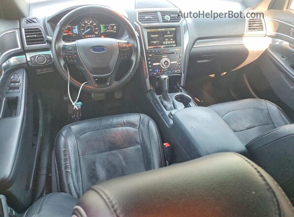 1FM5K8F89GGA39114 2016 FORD EXPLORER Gray Dashboard view