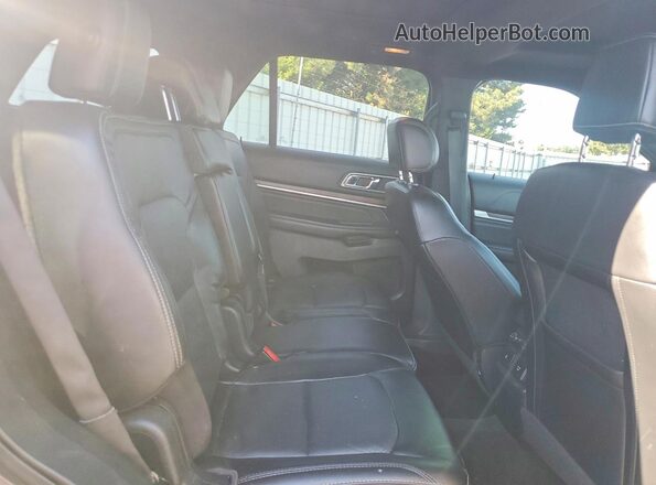 1FM5K8F89GGA39114 2016 FORD EXPLORER Gray Rear interior view