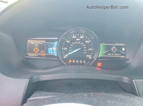 1FM5K8F89GGA39114 2016 FORD EXPLORER Gray Instrument cluster view