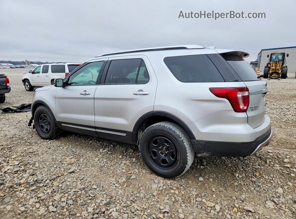 1FM5K8F89GGA79712 2016 FORD EXPLORER Silver უკანა მარცხენა