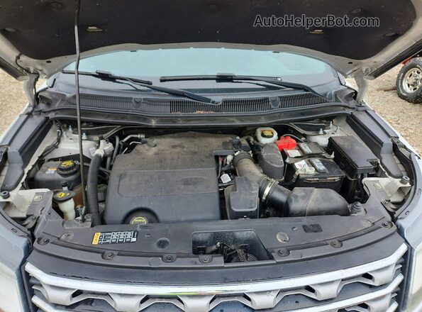 1FM5K8F89GGA79712 2016 FORD EXPLORER Silver ძრავის განყოფილების ხედი