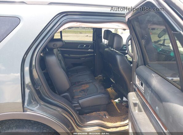 1FM5K8F89GGC06989 2016 FORD EXPLORER Green Вид наклейки з VIN-кодом