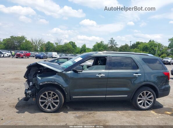 1FM5K8F89GGC06989 2016 FORD EXPLORER Green 