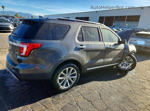 1FM5K8F89HGD99968 2017 FORD EXPLORER Gray 