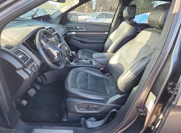 1FM5K8F89HGD99968 2017 FORD EXPLORER Gray 