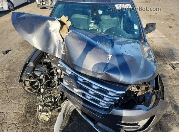 1FM5K8F89HGD99968 2017 FORD EXPLORER Gray 