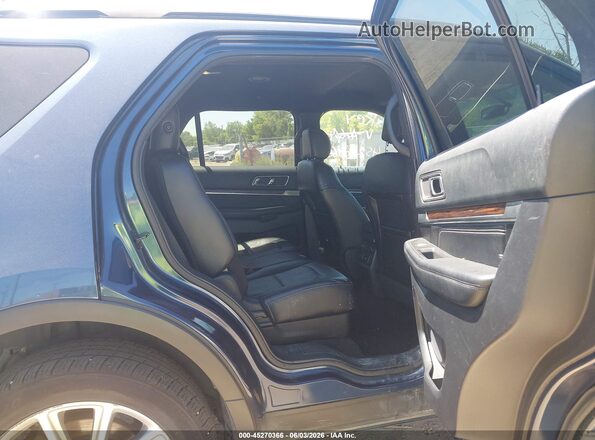 1FM5K8F8XGGA46640 2016 FORD EXPLORER Blue Widok naklejki z numerem VIN