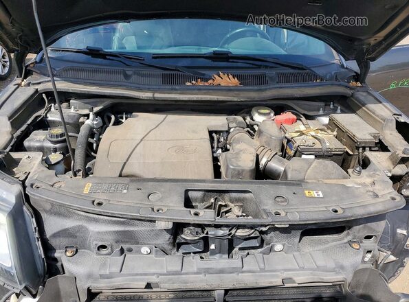 1FM5K8F8XGGC06841 2016 FORD EXPLORER Серый Вид подкапотного пространства