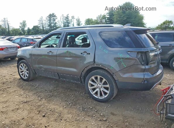 1FM5K8F8XGGC06841 2016 FORD EXPLORER Серый Задняя левая четверть