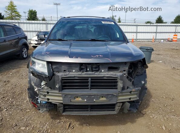 1FM5K8F8XGGC06841 2016 FORD EXPLORER Серый Вид спереди