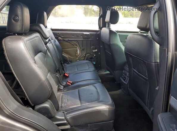 1FM5K8F8XGGC06841 2016 FORD EXPLORER Серый Вид задней части салона