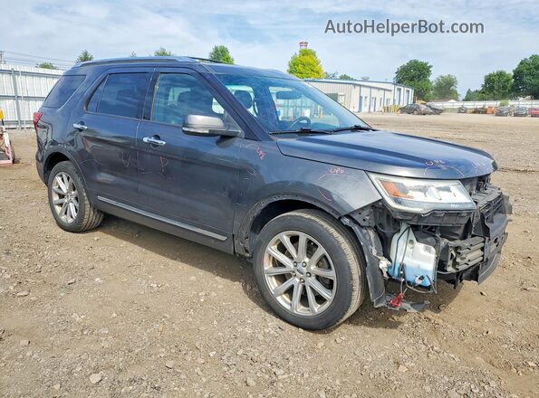 1FM5K8F8XGGC06841 2016 FORD EXPLORER Серый Передняя правая четверть