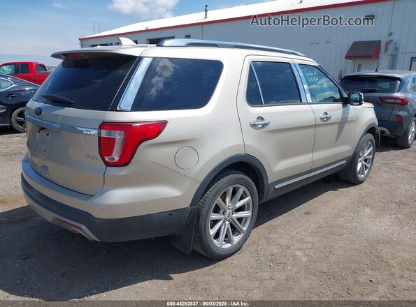 1FM5K8F8XHGA11629 2017 FORD EXPLORER Beige 