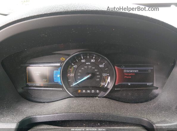1FM5K8F8XHGA16846 2017 FORD EXPLORER Gold უკანა სავარძლების ხედი