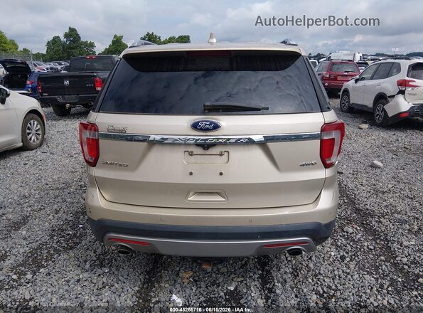 1FM5K8F8XHGA16846 2017 FORD EXPLORER Gold 
